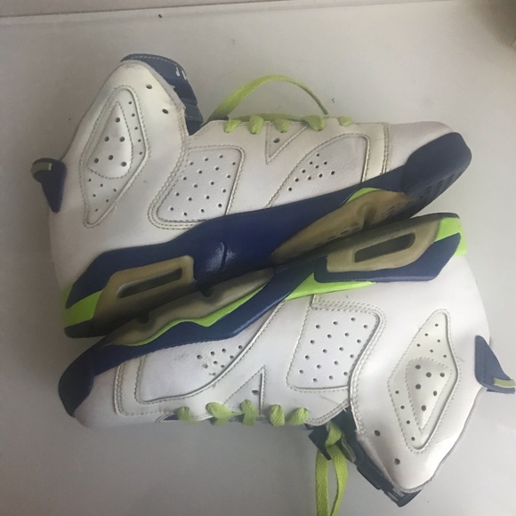 Jordan 6 Fierce Green - Picture 5 of 8